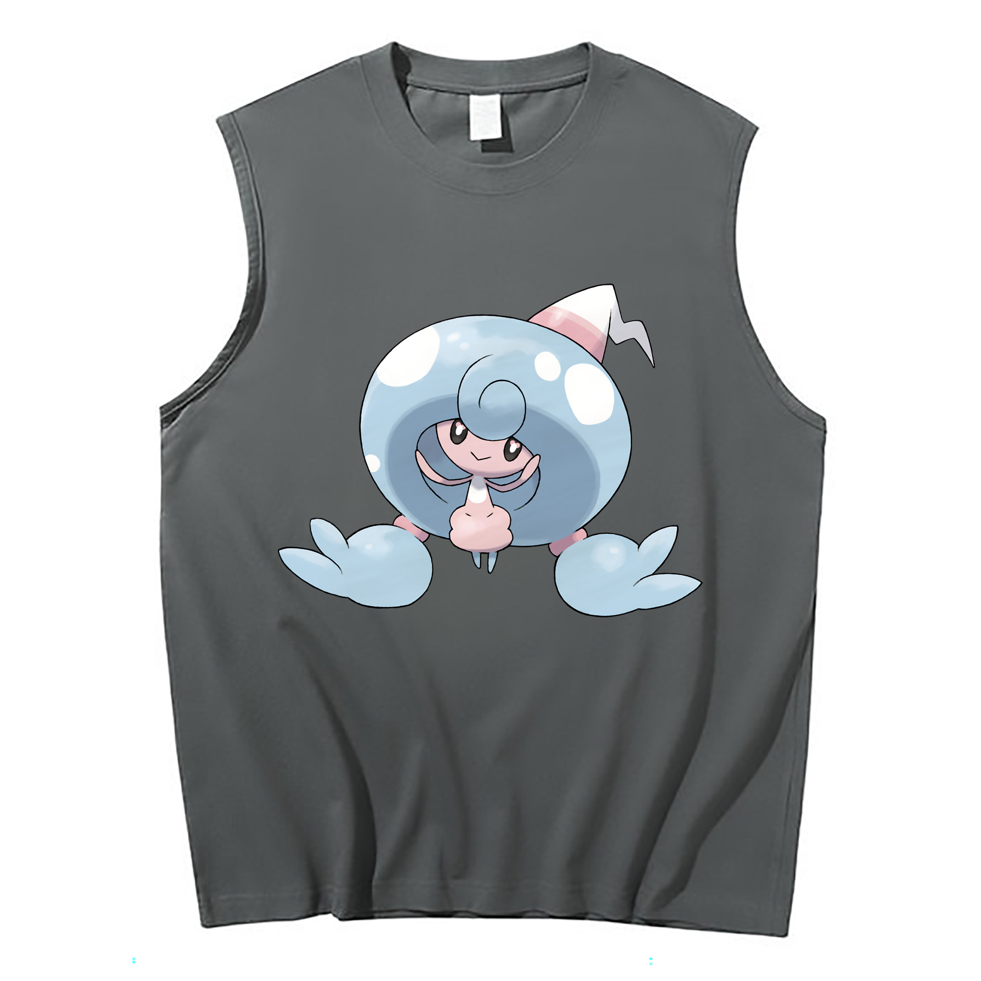 （画像用） ポケットモンスター Pokémon コットン100％タンクトップ（フロントプリント）
